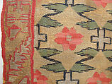 Sash (Patka), Silk, metal wrapped thread; tapestry weave