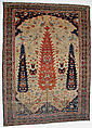 Carpet, Silk pile on silk and cotton foundation