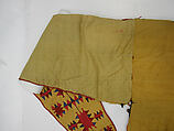 Robe (Chyrpy), Silk; embroidered in silk thread; cotton lining