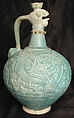 Ewer, Stonepaste; glazed