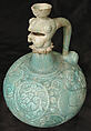 Ewer, Stonepaste; glazed