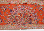 Shawl of Joined Fragments, Wool; tapestry weave, pieced