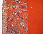 Shawl of Joined Fragments, Wool; tapestry weave, pieced