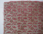 Textile Fragment, Silk, metal thread