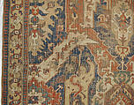 Dragon Carpet, Wool (warp, weft, pile); symmetrically knotted pile