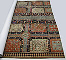 Garden Carpet, Cotton (warp and weft), wool (pile); symmetrically knotted pile