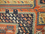 Dragon Carpet, Wool (warp, weft and pile), supplementary weft brocaded (soumak)