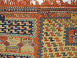 Dragon Carpet, Wool (warp, weft and pile), supplementary weft brocaded (soumak)