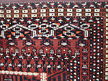 Tent Door Hanging (Ensi), Wool (warp, weft and pile), cotton (pile); symmetrically knotted pile