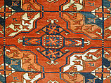 Tekke Main Carpet, Wool (warp), wool (weft and pile); asymmetrically knotted pile