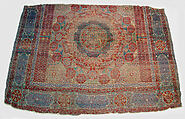 Mamluk Carpet, Wool, (warp, weft and pile); asymmetrically knotted pile