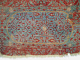 Mamluk Carpet, Wool, (warp, weft and pile); asymmetrically knotted pile