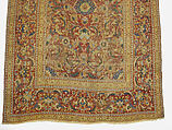 Carpet, Wool (warp, weft and pile), asymmetrically knotted pile