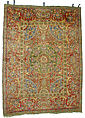 Carpet, Wool (warp, weft and pile); asymmetrically knotted pile