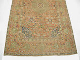 Carpet, Wool (warp, weft and pile); asymmetrically knotted pile