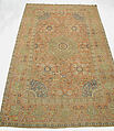 Carpet, Wool (warp, weft and pile); asymmetrically knotted pile