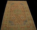 Carpet, Wool (warp, weft and pile); asymmetrically knotted pile