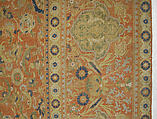 Carpet, Wool (warp, weft and pile); asymmetrically knotted pile