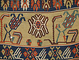 Carpet, Wool (warp and weft); tapestry-woven