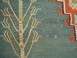 Carpet, Wool (warp and weft); tapestry-woven