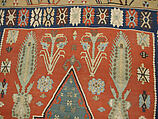 Carpet, Wool (warp and weft); tapestry-woven