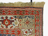 Carpet, Wool (warp, weft and pile); symmetrically knotted pile