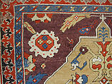 Carpet, Wool (warp, weft and pile); symmetrically knotted pile