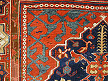 'Transylvanian' Carpet, Wool (warp, weft and pile); symmetrically knotted pile