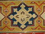 Carpet, Wool (warp, weft and pile); symmetrically and asymmetrically knotted pile