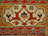 Carpet, Wool (warp, weft and pile); symmetrically and asymmetrically knotted pile