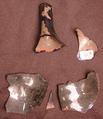 Fragments of a Bottle, Glass; free-blown, undecorated