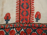 Hanging, Cotton; embroidered