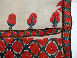 Hanging, Cotton; embroidered