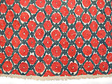 Hanging, Cotton; embroidered