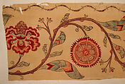Textile Fragment, Cotton; painted