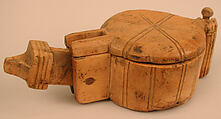 Box, Wood; carved