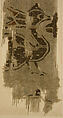 Textile Fragment, Linen, wool; plain weave, tapestry weave