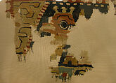 Textile Fragment, Wool; tapestry weave