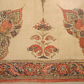 Cover (Rumal), Cotton; plain weave, mordant dyed and painted, resist dyed