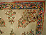 Cover (Rumal), Cotton; plain weave, mordant dyed and painted, resist dyed