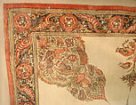Cover (Rumal), Cotton; plain weave, mordant dyed and painted, resist dyed