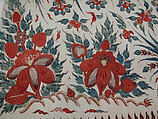 Palampore, Cotton; plain weave, mordant painted and dyed, resist dyed