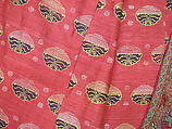 Coat (Choga), Wool, silk; twill weave, embroidered 
Lining: Silk; plain weave, brocaded