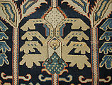 Carpet, Wool (warp, weft and pile); symmetrically knotted pile