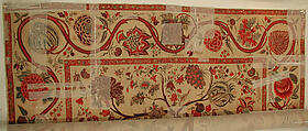 Hanging (Palampore), Cotton; pounced and painted