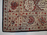 Hanging, Cotton; block-printed