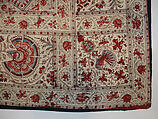 Hanging, Cotton; block-printed