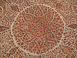 Shawl, Wool; embroidered