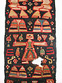 Tapestry band, Linen, wool; tapestry-woven
