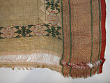 Sari, Silk and metal wrapped thread